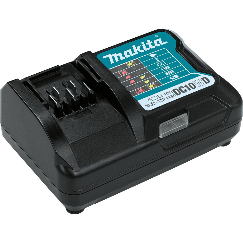 Makita FD09R1 12V Max CXT Lithium-Ion Cordless 3/8 In. Driver-Drill Kit - 3