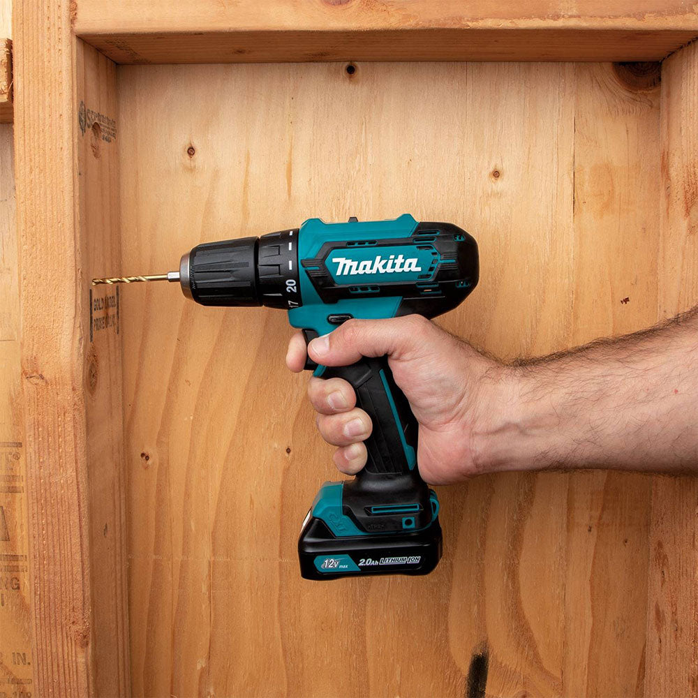 Makita FD09R1 12V Max CXT Lithium-Ion Cordless 3/8 In. Driver-Drill Kit - 9