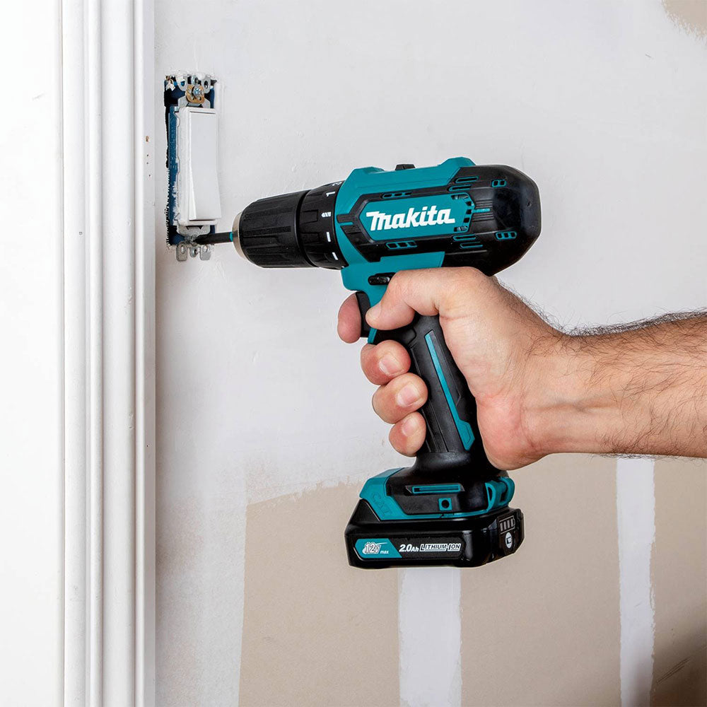 Makita FD09R1 12V Max CXT Lithium-Ion Cordless 3/8 In. Driver-Drill Kit - 10