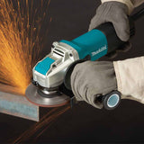 Makita GA4570 4-1/2" X-LOCK Angle Grinder, with AC/DC Switch - 5