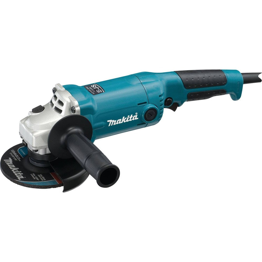 Makita GA5020Y 5" SJS Angle Grinder, 10.5 AMP, 10,000 RPM, AC/DC, 5/8"-11