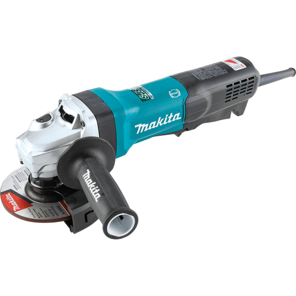 Makita GA5093 5" SJS II High-Power Angle Grinder, Paddle Switch, w/Brake