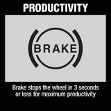 Makita GA7070X1 7" Angle Grinder, with AFT® and Brake - 10
