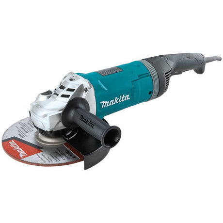 Makita GA9080 9" Angle Grinder, with Rotatable Handle, and Lock-On Switch