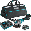 Makita GAG11M1 40V max XGT Brushless Cordless 4-1/2" / 5" X-LOCK Angle Grinder Kit, with Electric Brake, AWS Capable (4.0Ah)