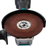 Makita GAG11Z 40V max XGT Brushless Cordless 4-1/2" / 5" X-LOCK Angle Grinder, with Electric Brake, AWS Capable, Tool Only - 7