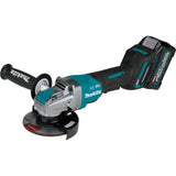 Makita GAG13M1 40V max XGT Brushless Cordless 4-1/2" / 5" X-LOCK Paddle Switch Angle Grinder Kit, with Electric Brake (4.0Ah) - 3