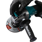 Makita GAG13M1 40V max XGT Brushless Cordless 4-1/2" / 5" X-LOCK Paddle Switch Angle Grinder Kit, with Electric Brake (4.0Ah) - 8