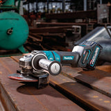 Makita GAG14M1 40V max XGT Brushless Cordless 4-1/2" / 6" Paddle Switch Angle Grinder Kit, with Electric Brake (4.0Ah) - 17