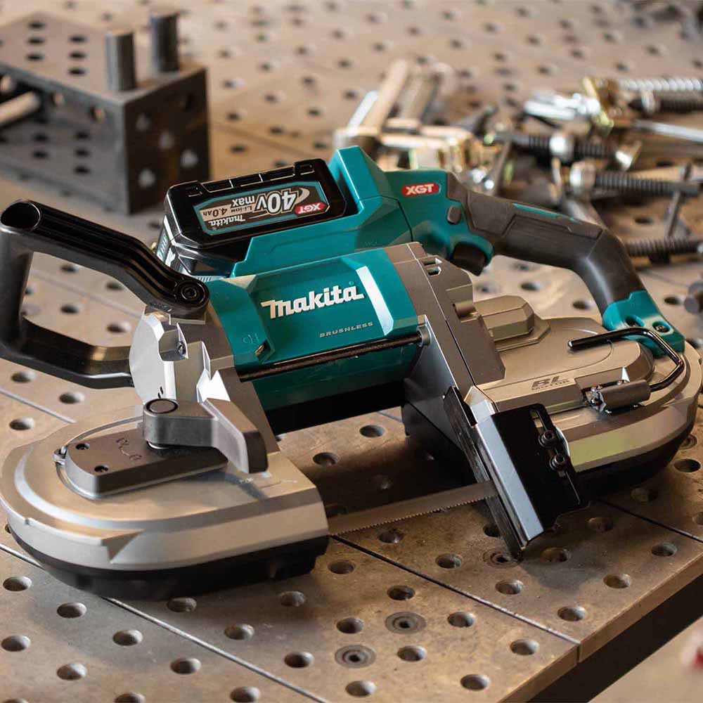 Makita GBP01M1 40V max XGT Brushless Cordless Deep Cut Portable Band Saw Kit (4.0Ah) - 14