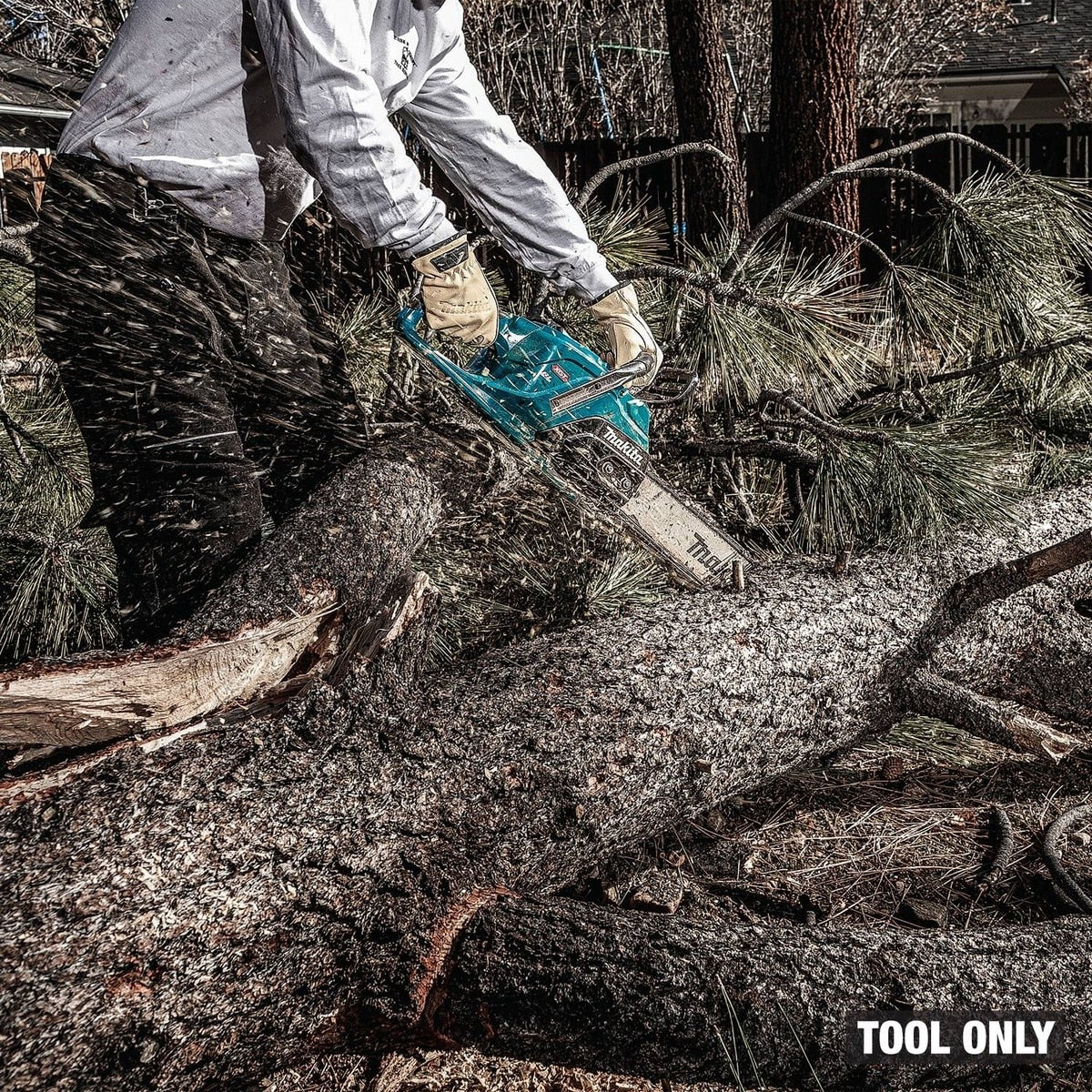 Makita GCU08Z 40V Max XGT Brushless Cordless 20" Chain Saw Tool Only - 13