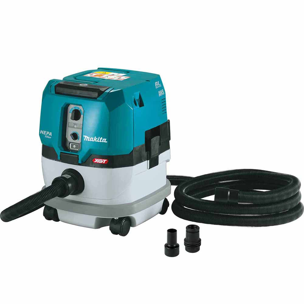 Makita GCV02PMX 40V max XGT Brushless Cordless 2.1 Gallon HEPA Filter Dry Dust Extractor Kit, AWS Capable (4.0Ah) - 2