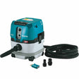 Makita GCV02ZU 40V max XGT Brushless Cordless 2.1 Gallon HEPA Filter Dry Dust Extractor, AWS, Tool Only