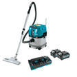 Makita GCV03PM 40V max XGT Brushless Cordless 4 Gallon Wet/Dry Dust Extractor/Vacuum Kit (4.0Ah)