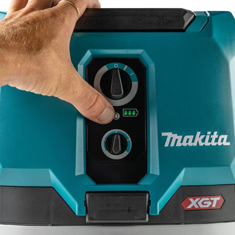 Makita GCV03PM 40V max XGT Brushless Cordless 4 Gallon Wet/Dry Dust Extractor/Vacuum Kit (4.0Ah) - 12