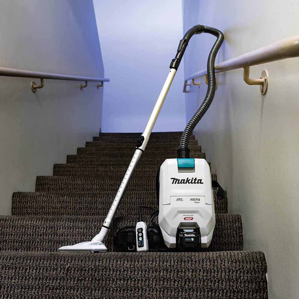 Makita GCV05T1X 40V max XGT Brushless Cordless 2 Quart HEPA Filter Backpack Dry Vacuum Kit (5.0Ah) - 13