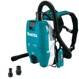 Makita GCV06T1 40V max XGT Brushless Cordless 1/2 Gallon HEPA Filter Backpack Dry Dust Extractor Kit, AWS Capable, with one battery (5.0Ah) - 5