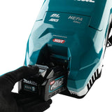 Makita GCV06T1 40V max XGT Brushless Cordless 1/2 Gallon HEPA Filter Backpack Dry Dust Extractor Kit, AWS Capable, with one battery (5.0Ah) - 16