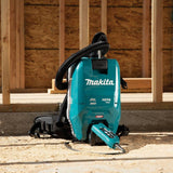 Makita GCV06T1 40V max XGT Brushless Cordless 1/2 Gallon HEPA Filter Backpack Dry Dust Extractor Kit, AWS Capable, with one battery (5.0Ah) - 17