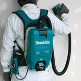 Makita GCV06T1 40V max XGT Brushless Cordless 1/2 Gallon HEPA Filter Backpack Dry Dust Extractor Kit, AWS Capable, with one battery (5.0Ah) - 19