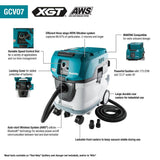 Makita GCV07PMU 80V max (40V max X2) XGT 10Gal HEPA Vacuum Kit Wet & Dry w/ AWS, (4.0Ah) - 2