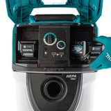 Makita GCV07PMU 80V max (40V max X2) XGT 10Gal HEPA Vacuum Kit Wet & Dry w/ AWS, (4.0Ah) - 15