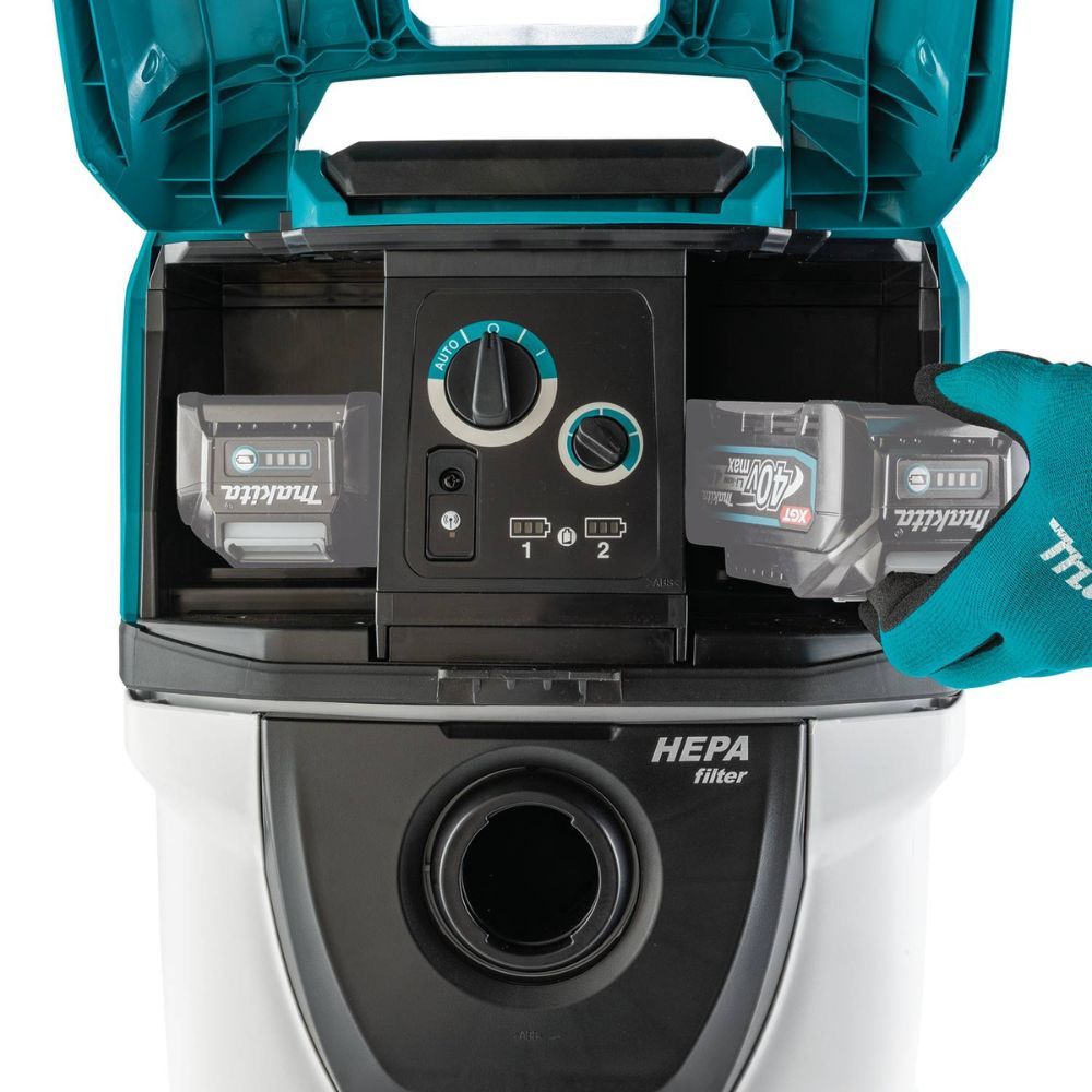 Makita GCV07ZU 80V max (40V max X2) XGT 10Gal HEPA Vacuum Wet & Dry w/ AWS, Tool Only - 15