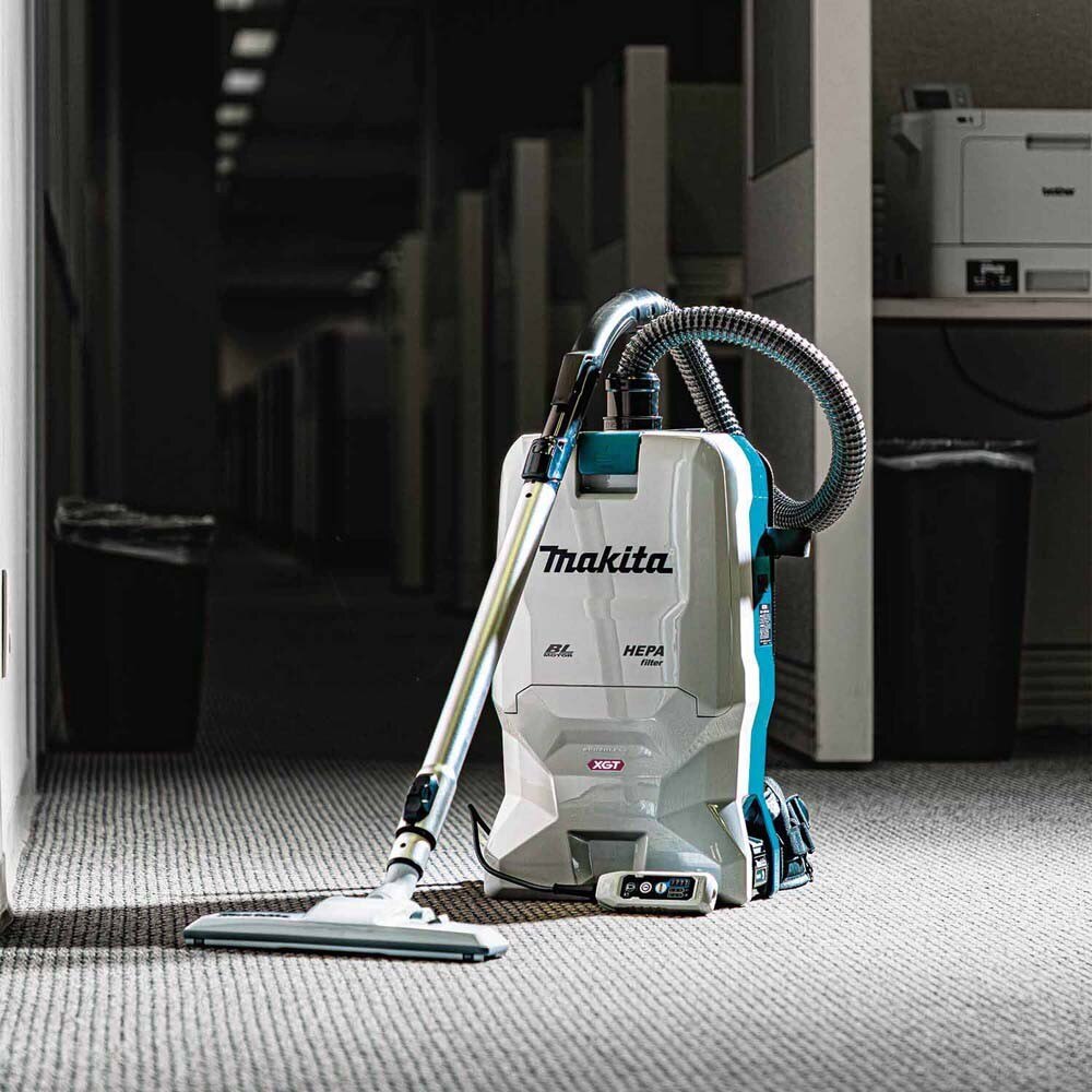 Makita GCV08PM 40V max XGT Brushless Cordless 6 Quart HEPA Filter Backpack Dry Vacuum Kit (4.0Ah) - 10