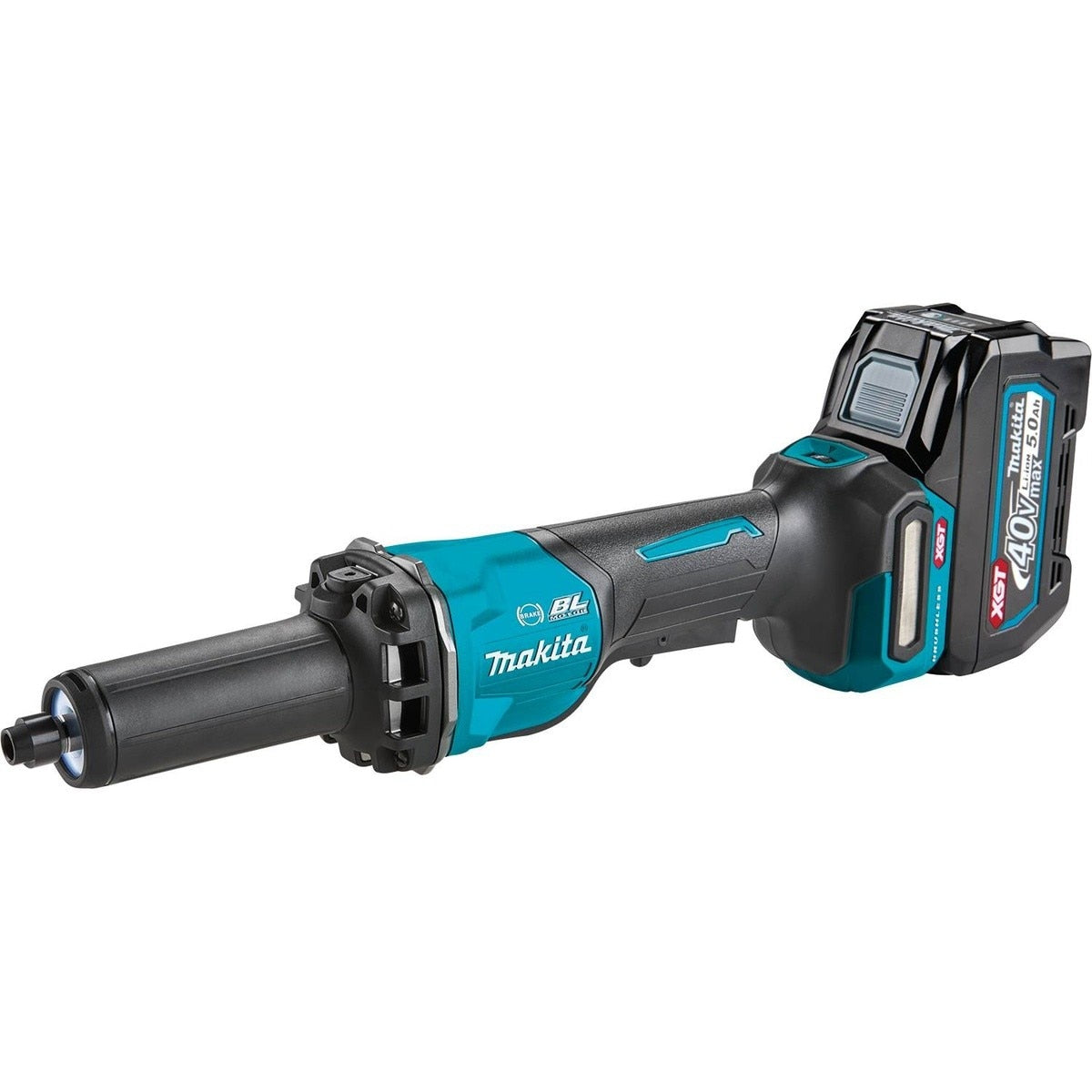 Makita GDG02Z 40V max XGT Cordless 1/4" Paddle Switch Die Grinder Variable Speed with Electric Brake Tool Only - 10