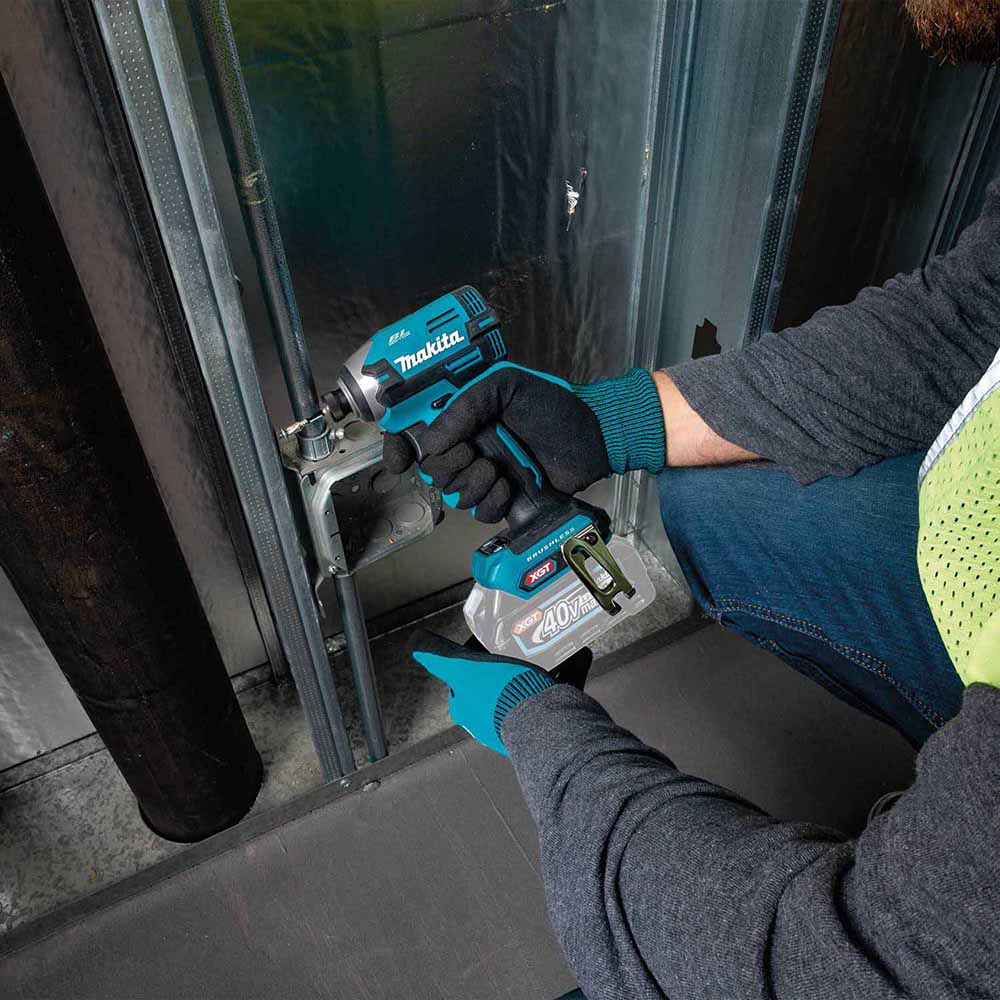 Makita GDT02Z 40V max XGT Brushless Cordless 4-Speed Impact Driver, Tool Only - 11