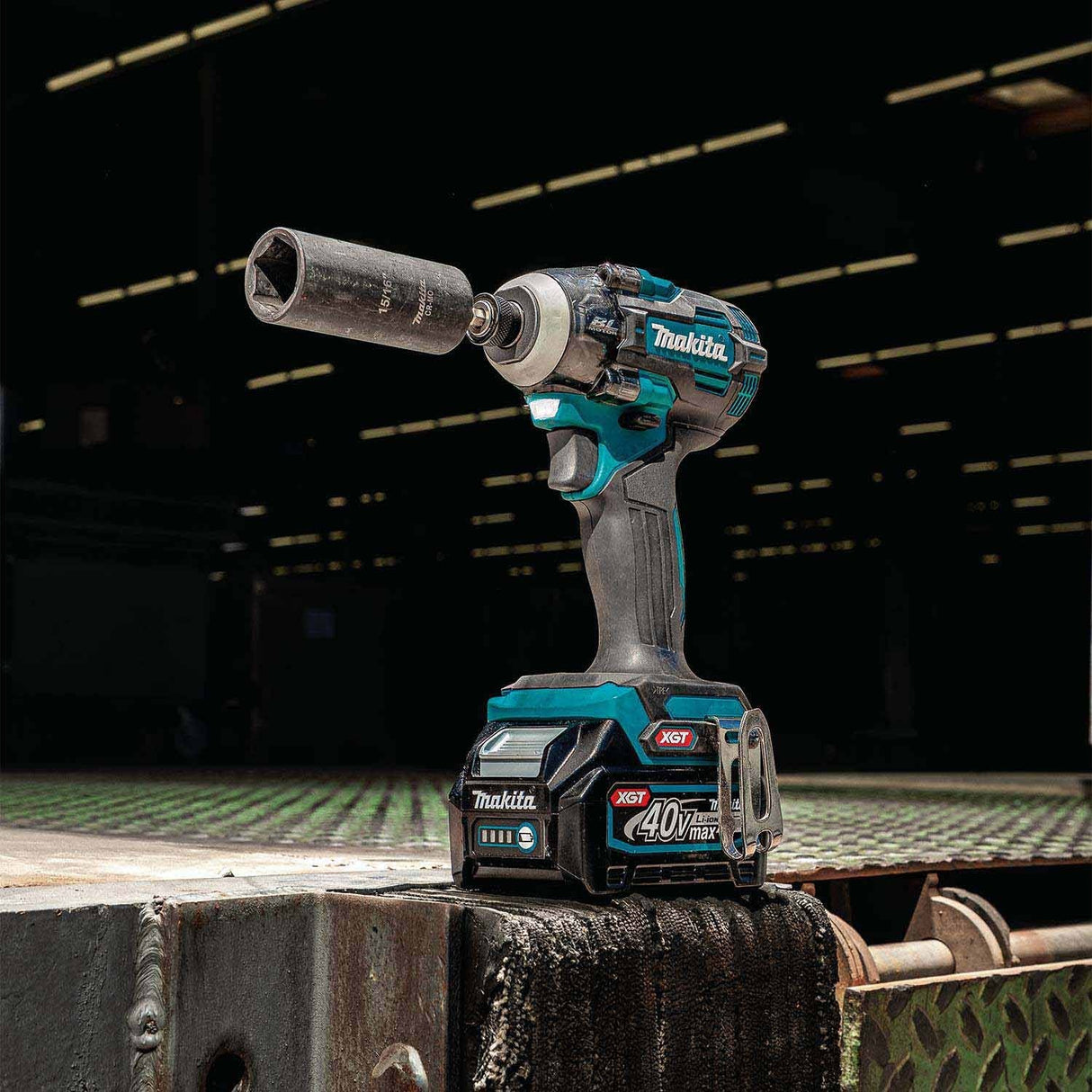 Makita GDT04D 40V max XGT Brushless High Torque 4-Speed Impact Driver Kit (2.5Ah Batteries) - 11
