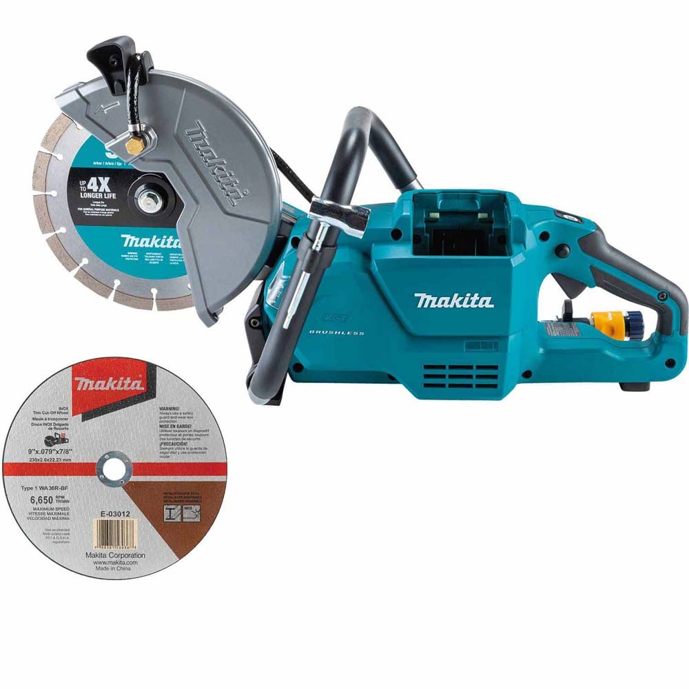 Makita GEC03T 40V max XGT Brushless Cordless 9" Power Cutter Kit, with AFT, Electric Brake (5.0 Ah) - 2