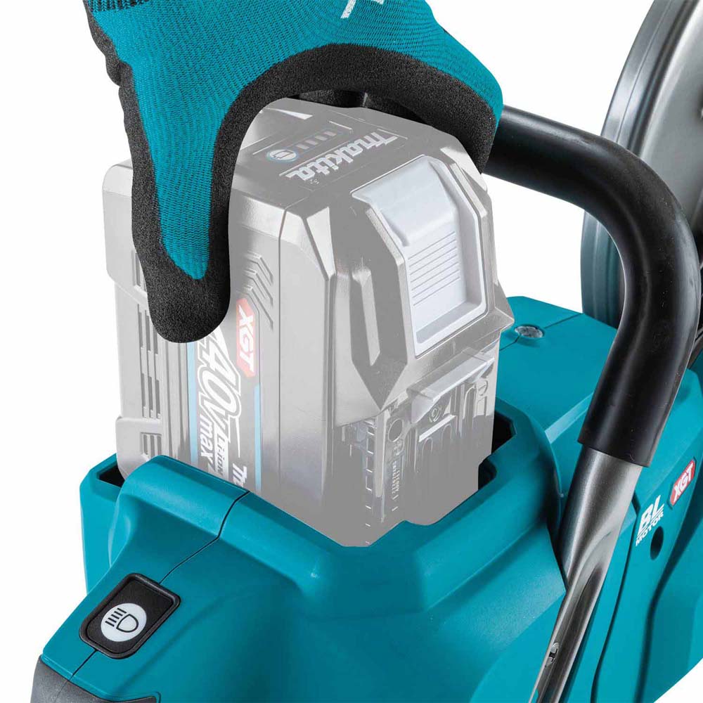 Makita GEC03T 40V max XGT Brushless Cordless 9" Power Cutter Kit, with AFT, Electric Brake (5.0 Ah) - 16