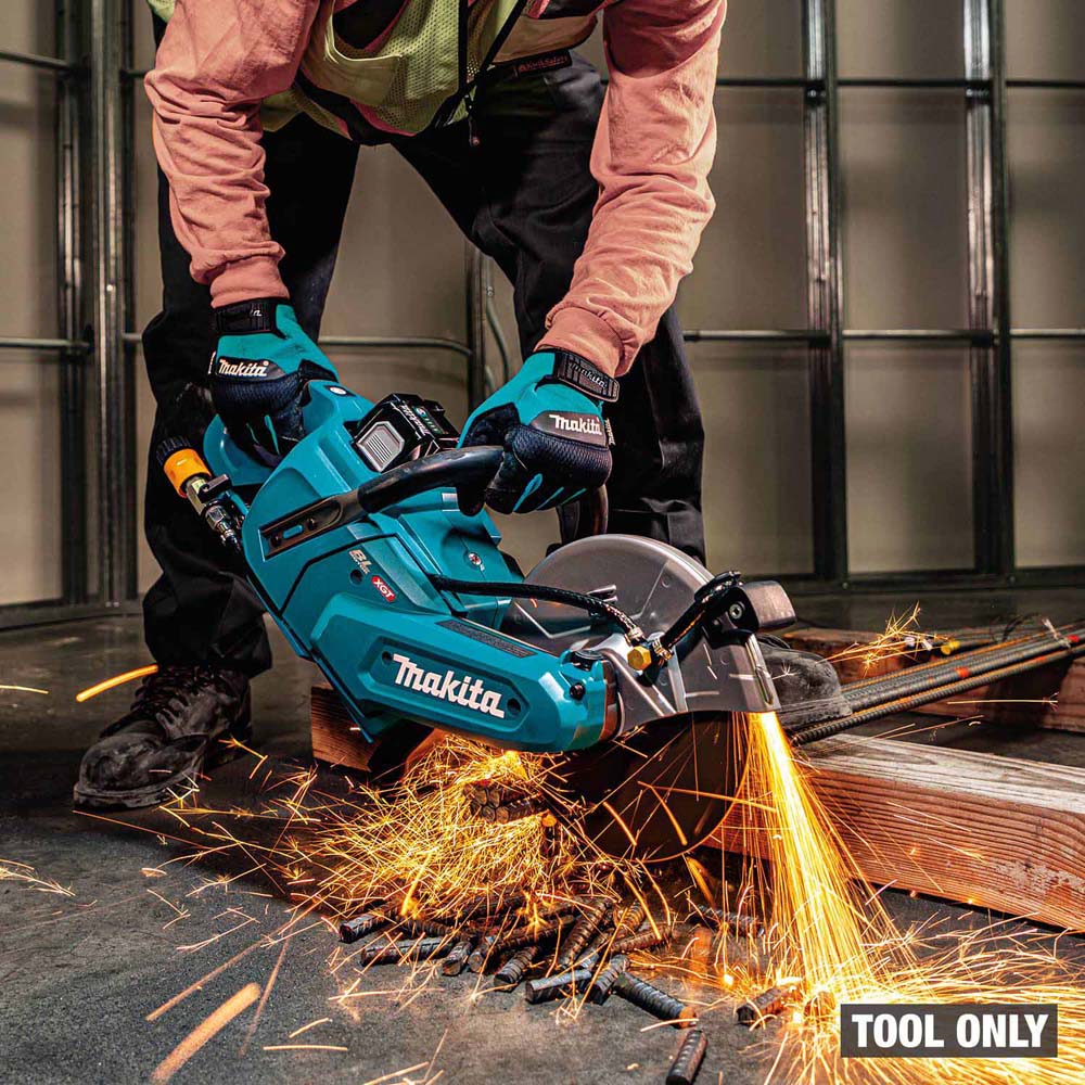 Makita GEC03Z 40V max XGT Brushless Cordless 9" Power Cutter, with AFT, Electric Brake (Tool Only) - 21