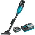 Makita GLC01SD1 40V Max XGT Brushless Cordless 4-Speed HEPA Compact Stick Vacuum Kit (2.5Ah Battery)