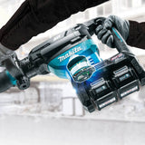 Makita GMH02PM 80V max (40V max X2) XGT Brushless 28 lb. AVT Demolition Hammer Kit, accepts SDS-MAX bits, dual port charger, AWS Capable, case (4.0Ah) - 16