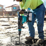 Makita GMH02Z 80V max (40V max X2) XGT Brushless 28 lb. AVT Demolition Hammer, accepts SDS-MAX bits, AWS Capable (Tool Only) - 16