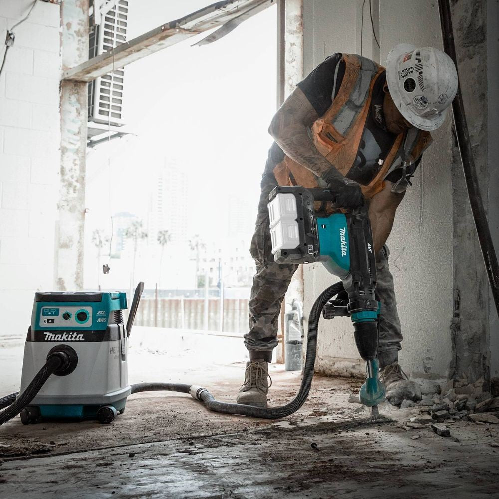 Makita GMH02Z 80V max (40V max X2) XGT Brushless 28 lb. AVT Demolition Hammer, accepts SDS-MAX bits, AWS Capable (Tool Only) - 19