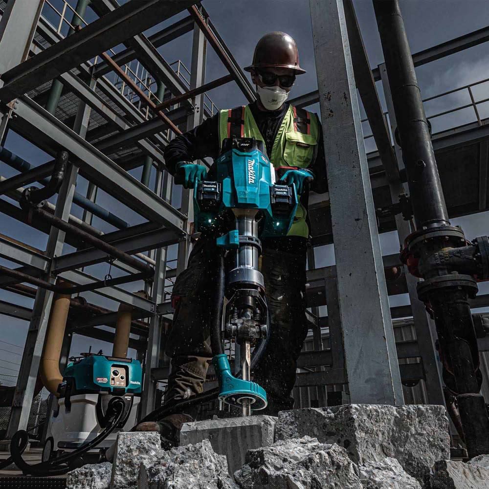 Makita GMH04PL4X 80V max XGT Brushless 70 lb. 1-1/8" Hex AVT Breaker Hammer Kit  w/ 4 Batt (8.0Ah) - 22