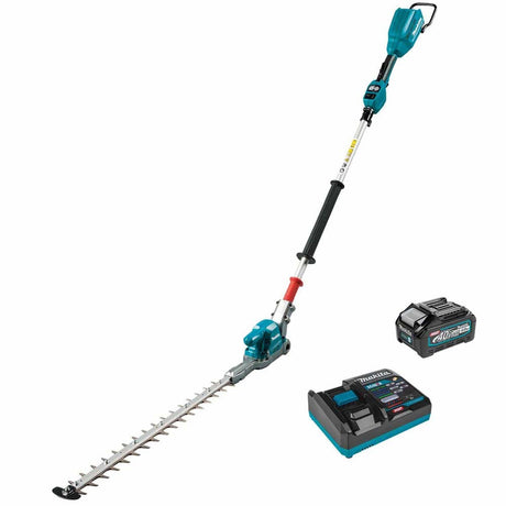 Makita GNU01M1 40V max XGT Brushless Cordless 24" Articulating Pole Hedge Trimmer Kit (4.0Ah)