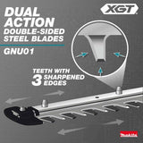 Makita GNU01M1 40V max XGT Brushless Cordless 24" Articulating Pole Hedge Trimmer Kit (4.0Ah) - 17