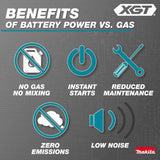 Makita GNU01M1 40V max XGT Brushless Cordless 24" Articulating Pole Hedge Trimmer Kit (4.0Ah) - 23