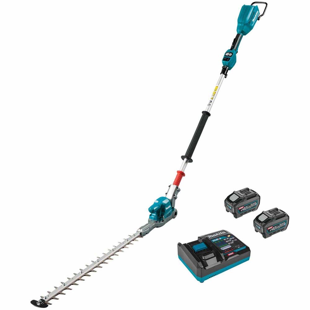 Makita GNU01T 40V max XGT Brushless Cordless 24" Articulating Pole Hedge Trimmer Kit (5.0Ah)