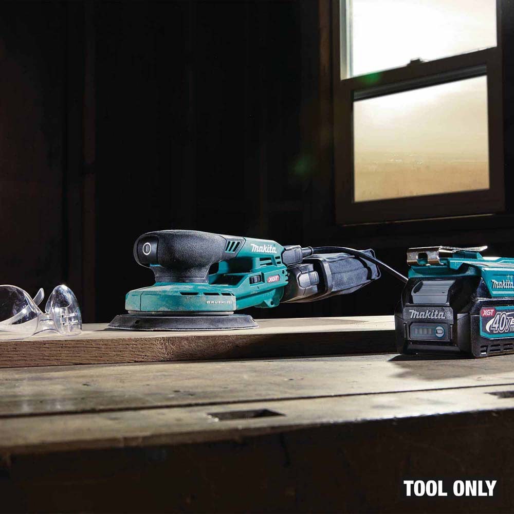 Makita GOB01CZ 40V max XGT Brushless Cordless 6-in. Random Orbit Sander (Tool Only) - 15