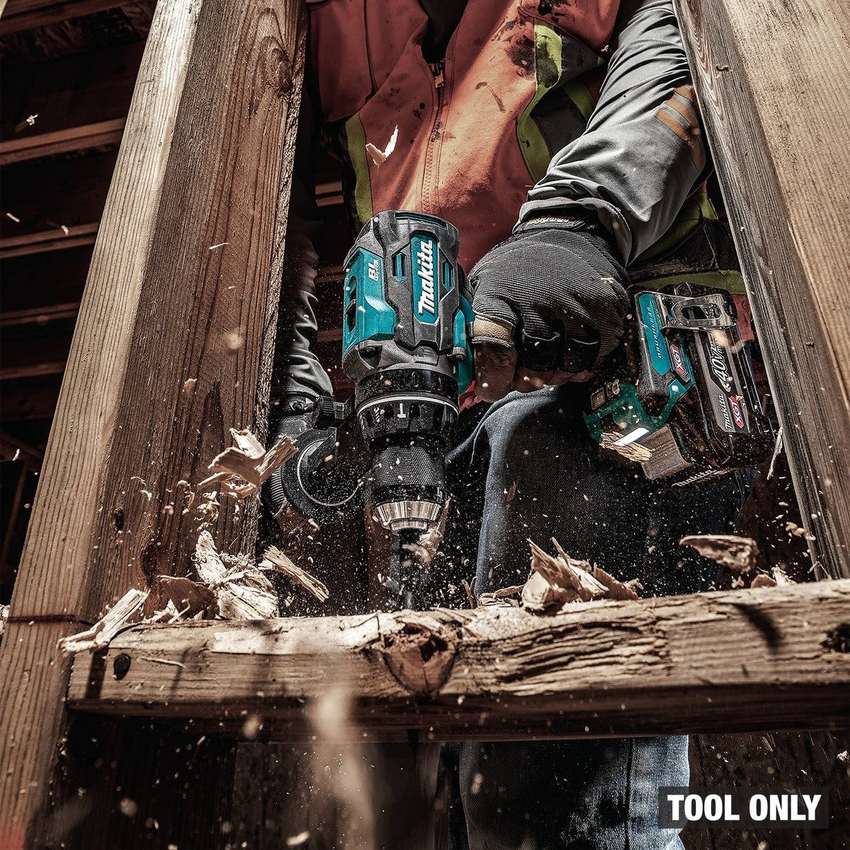 Makita GPH03Z 40V max XGT Brushless Cordless 3 Speed 1/2" Hammer Driver Drill Tool Only - 14