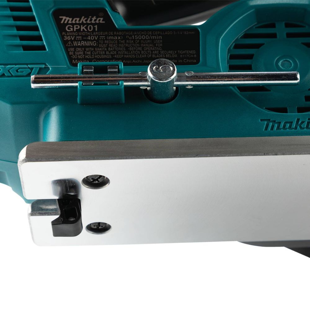 Makita GPK01Z 40V max XGT Brushless Cordless 3-1/4" Planer, AWS Capable, Tool Only - 5