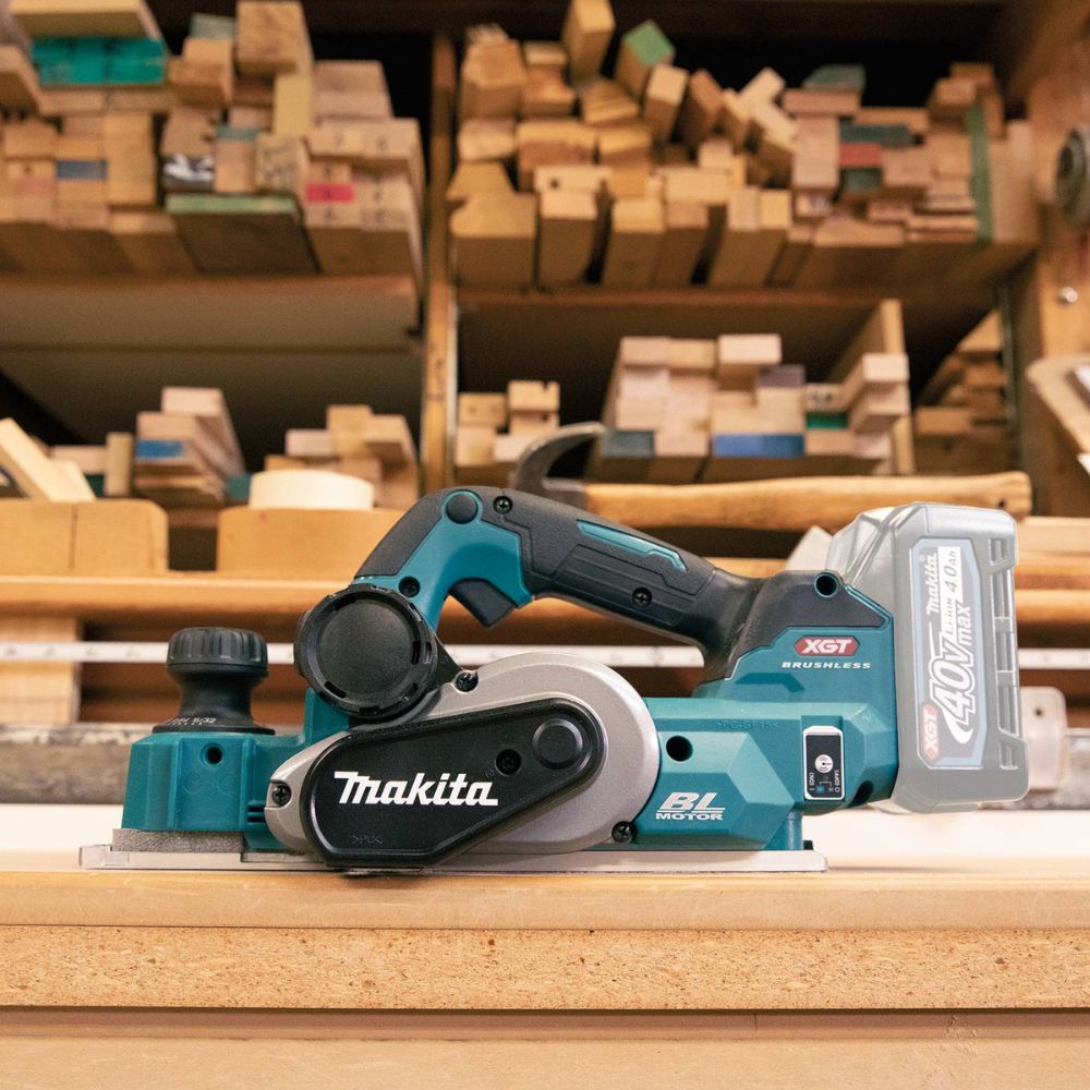 Makita GPK01Z 40V max XGT Brushless Cordless 3-1/4" Planer, AWS Capable, Tool Only - 15