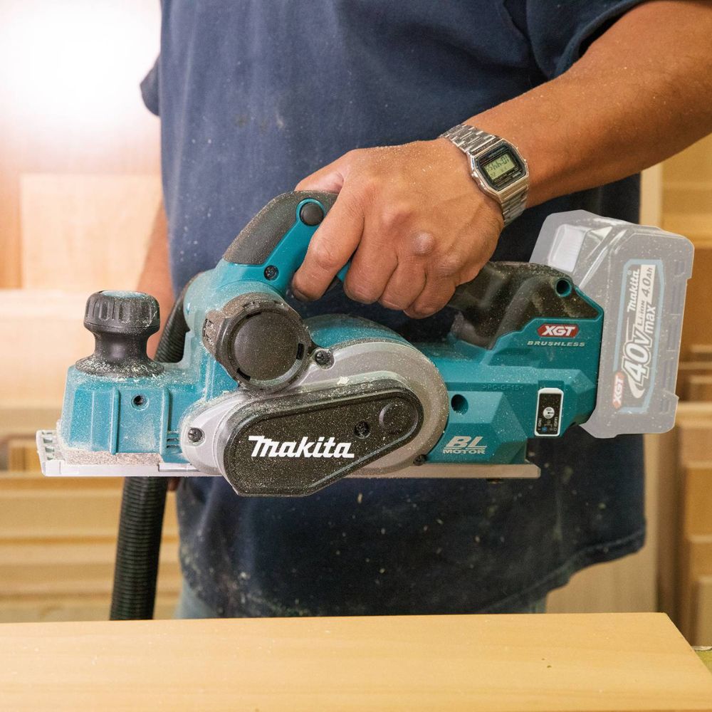 Makita GPK01Z 40V max XGT Brushless Cordless 3-1/4" Planer, AWS Capable, Tool Only - 17