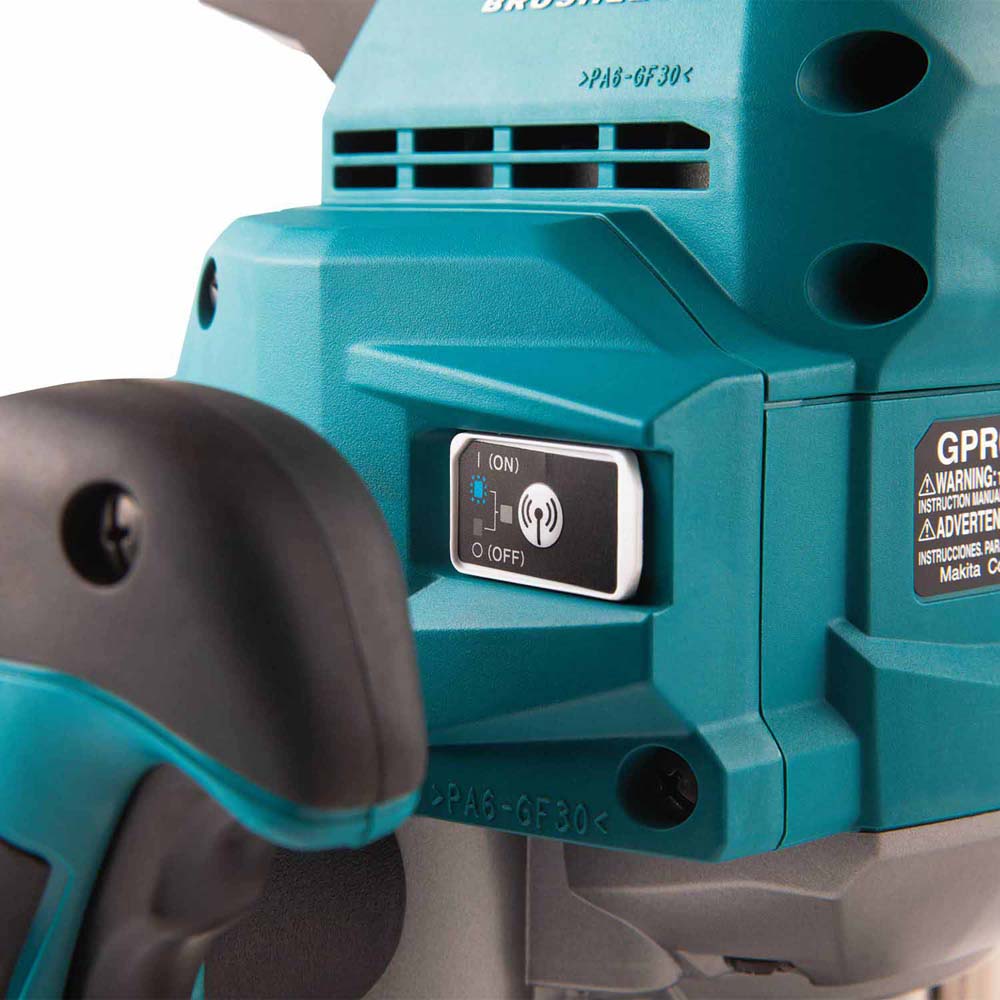 Makita GPR01Z 40V max XGT Brushless Cordless 2-1/4 Maximum HP Plunge Router (Tool Only) - 6