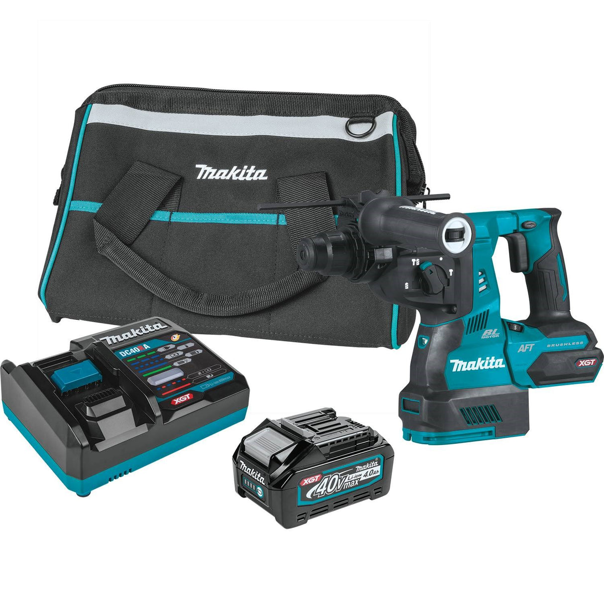 Makita GRH01M1 40V max XGT® 1-1/8" AVT® Rotary Hammer Kit